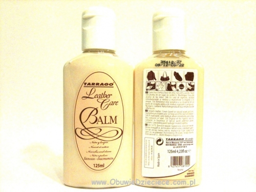 12-BALSAM00 Tarrago Balm Leather Care 125ml - bezbarwny balsam woskowy do skór licowych - TARRAGO ES