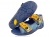 01-250P056 SNAKE niebiesko pomarańczowy potworek sandalki kapcie buciki obuwie dziecięce wcz.dziecięce buty Befado Snake