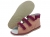 8-BP38MP/B MIGOTKA RÓŻ CIEMNY ::  kapcie na rzepy sandałki obuwie profilaktyczne przed+szkolne 27-34 buty Postęp